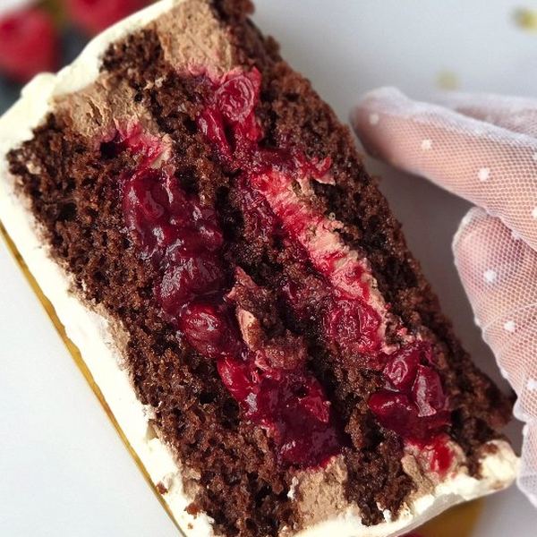 Новая начинка "Пьяная вишня"🍒